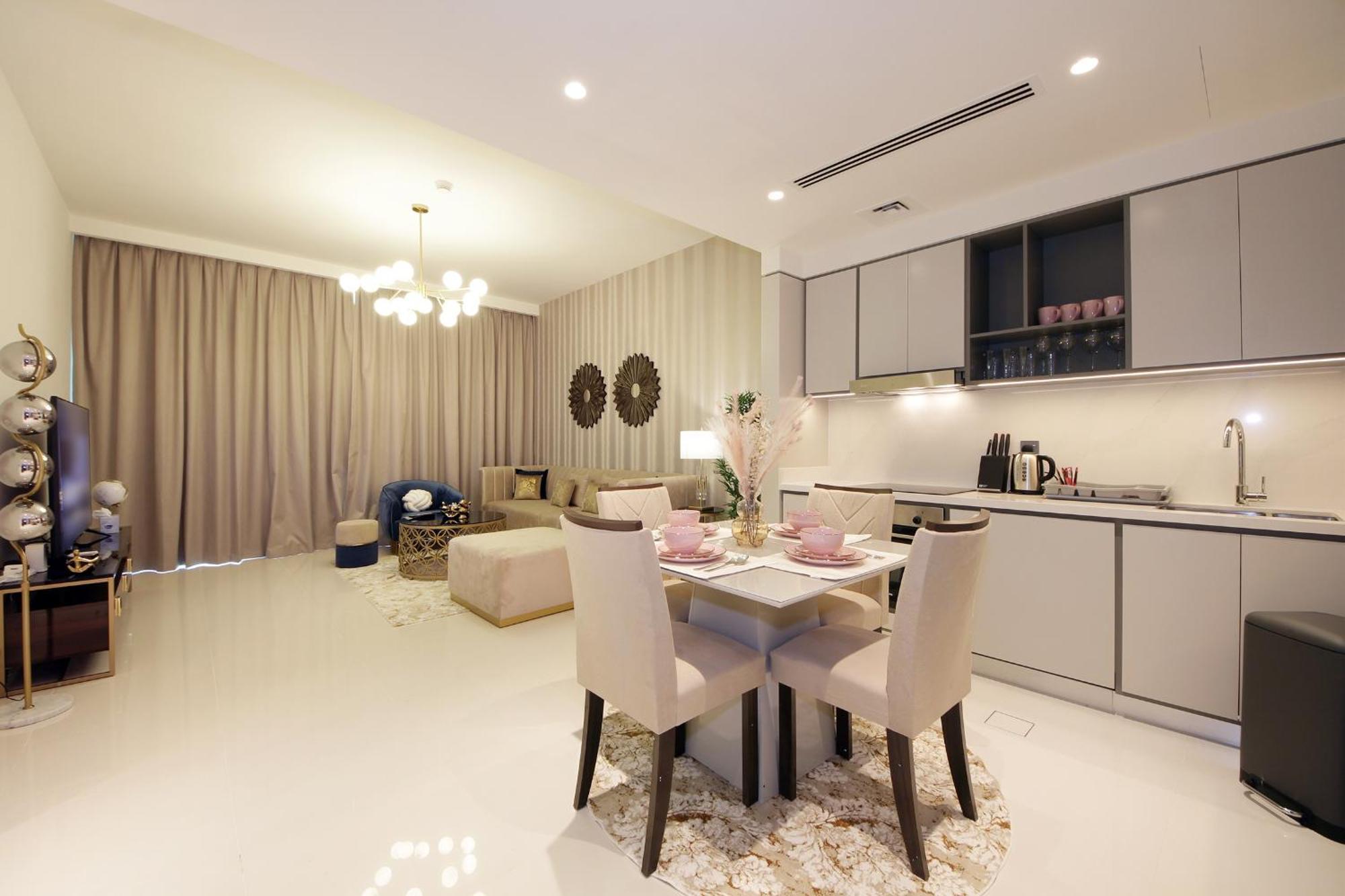 Apartment Incredible Sea View 2bhk - Private Access - Emaar Beachfront Dubai
